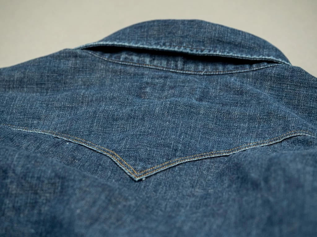 Stevenson Overall Co. Cody Shirt Faded Indigo 19 Stevenson Overall Co. Cody Shirt Faded Indigo