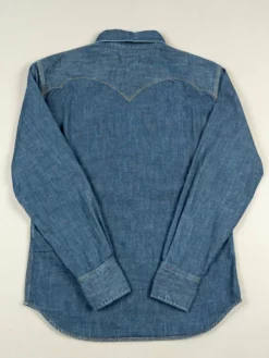 Stevenson Overall Co. Cody Shirt Faded Indigo 39 Stevenson Overall Co. Cody Shirt Faded Indigo
