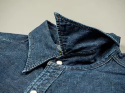 Stevenson Overall Co. Cody Shirt Faded Indigo 55 Stevenson Overall Co. Cody Shirt Faded Indigo
