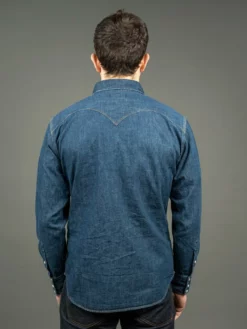Stevenson Overall Co. Cody Shirt Faded Indigo 31 Stevenson Overall Co. Cody Shirt Faded Indigo