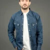 Stevenson Overall Co. Cody Shirt Faded Indigo