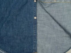 Stevenson Overall Co. Cody Shirt Faded Indigo 43 Stevenson Overall Co. Cody Shirt Faded Indigo