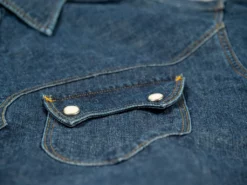 Stevenson Overall Co. Cody Shirt Faded Indigo 57 Stevenson Overall Co. Cody Shirt Faded Indigo