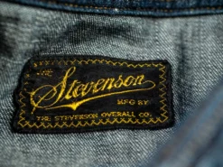 Stevenson Overall Co. Cody Shirt Faded Indigo 45 Stevenson Overall Co. Cody Shirt Faded Indigo