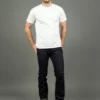 The Strike Gold 5105 15oz Slub Grey Weft Slim Straight Jeans