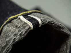 The Strike Gold 5105 15oz Slub Grey Weft Slim Straight Jeans