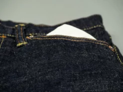 The Strike Gold 5105 15oz Slub Grey Weft Slim Straight Jeans