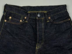 The Strike Gold 5105 15oz Slub Grey Weft Slim Straight Jeans