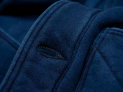 The Strike Gold Indigo Loopwheeled Shawl Collar Cardigan 52 The Strike Gold Indigo Loopwheeled Shawl Collar Cardigan