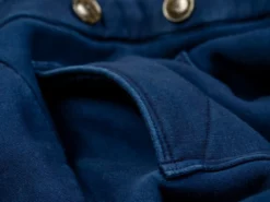 The Strike Gold Indigo Loopwheeled Shawl Collar Cardigan 53 The Strike Gold Indigo Loopwheeled Shawl Collar Cardigan