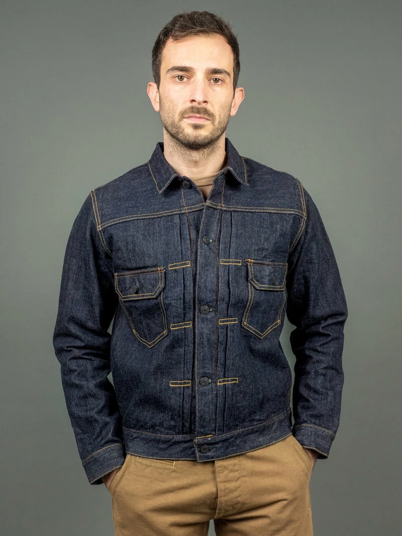 STUDIO D´ARTISAN Studio D'Artisan "Mother Earth" 14oz Type II Denim Jacket 3 STUDIO D´ARTISAN Studio D'Artisan "Mother Earth" 14oz Type II Denim Jacket