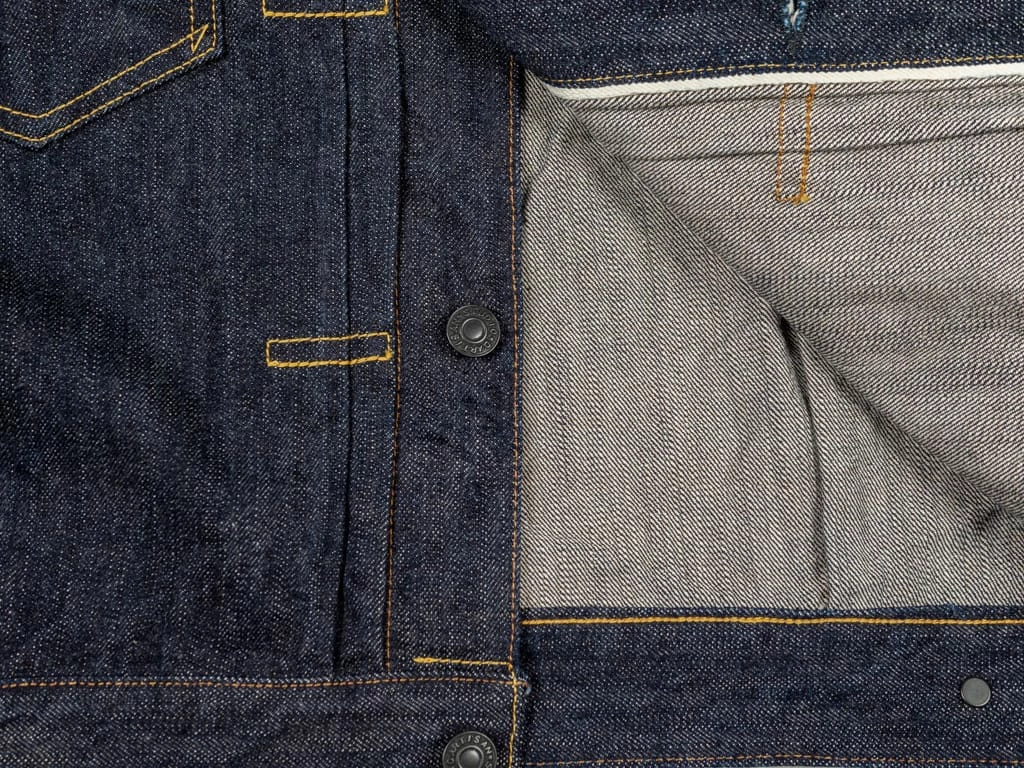 STUDIO D´ARTISAN Studio D'Artisan "Mother Earth" 14oz Type II Denim Jacket 13 STUDIO D´ARTISAN Studio D'Artisan "Mother Earth" 14oz Type II Denim Jacket