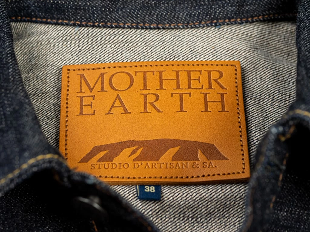 STUDIO D´ARTISAN Studio D'Artisan "Mother Earth" 14oz Type II Denim Jacket 21 STUDIO D´ARTISAN Studio D'Artisan "Mother Earth" 14oz Type II Denim Jacket