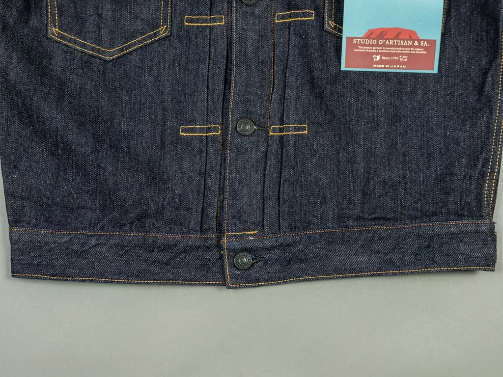 STUDIO D´ARTISAN Studio D'Artisan "Mother Earth" 14oz Type II Denim Jacket 15 STUDIO D´ARTISAN Studio D'Artisan "Mother Earth" 14oz Type II Denim Jacket