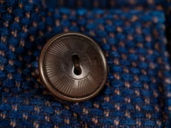 STUDIO D´ARTISAN Studio D'Artisan 1831 Kakishibu Sashiko Tight Straight Jeans