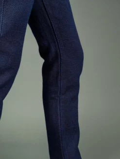 STUDIO D´ARTISAN Studio D'Artisan 1831 Kakishibu Sashiko Tight Straight Jeans