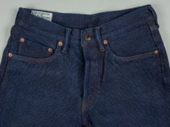 STUDIO D´ARTISAN Studio D'Artisan 1831 Kakishibu Sashiko Tight Straight Jeans