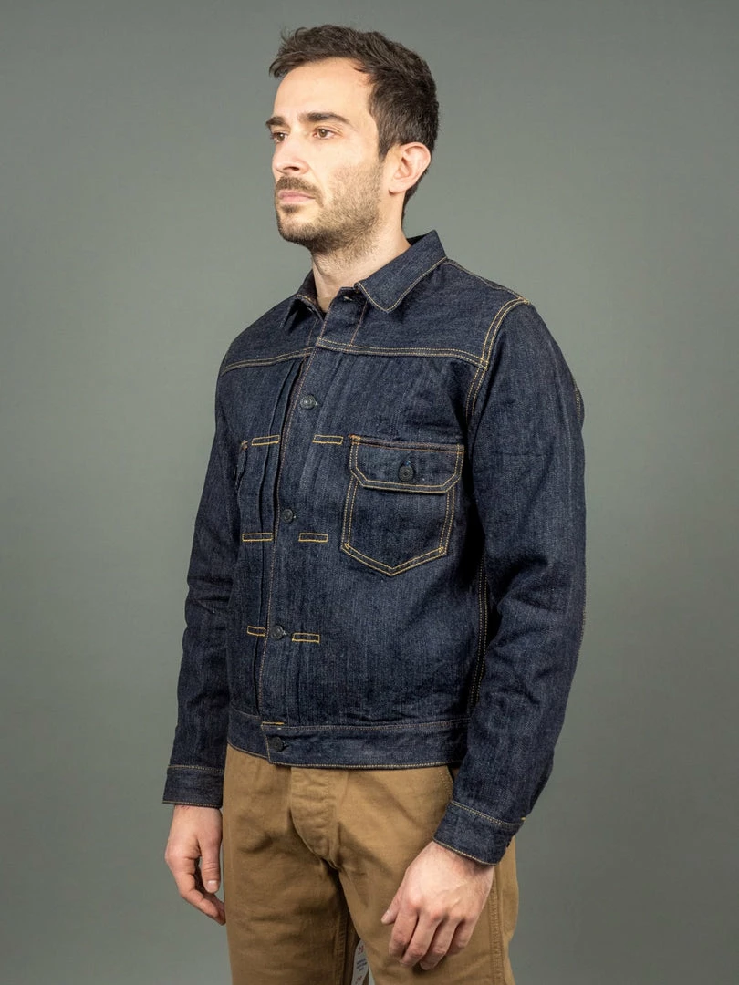 STUDIO D´ARTISAN Studio D'Artisan "Mother Earth" 14oz Type II Denim Jacket 5 STUDIO D´ARTISAN Studio D'Artisan "Mother Earth" 14oz Type II Denim Jacket