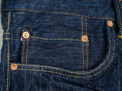 STUDIO D´ARTISAN Studio D'artisan D1833AI 15oz Tokushima Shoai High Rise Tapered Jeans