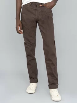 STUDIO D´ARTISAN Studio D'Artisan D1839 "Amami Dorozome" Mud Dyed 14oz High Tapered Jeans