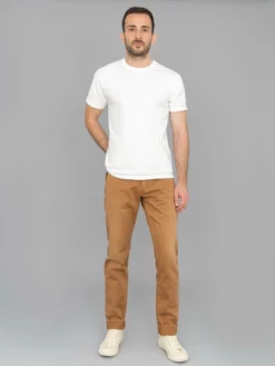 STUDIO D´ARTISAN NEW ARRIVALS Studio D'Artisan "Kusaki Zome" Kakishibu Dyed Easterner Relaxed Tapered Jeans