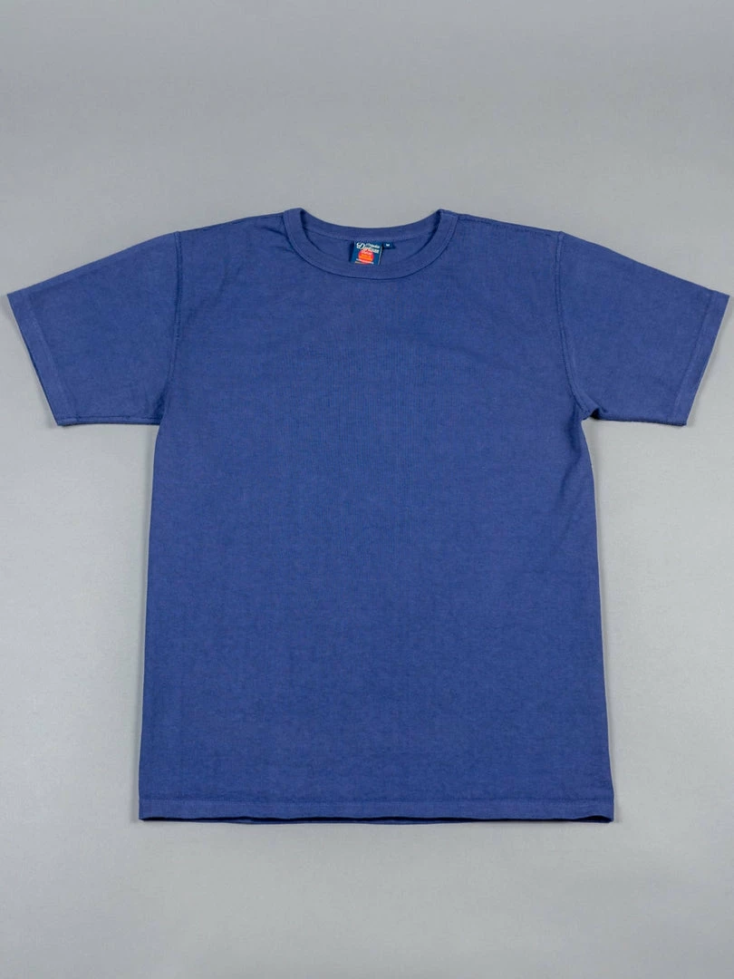 STUDIO D´ARTISAN Studio D'Artisan 9913 Loopwheel T-Shirt Navy 6 STUDIO D´ARTISAN Studio D'Artisan 9913 Loopwheel T-Shirt Navy