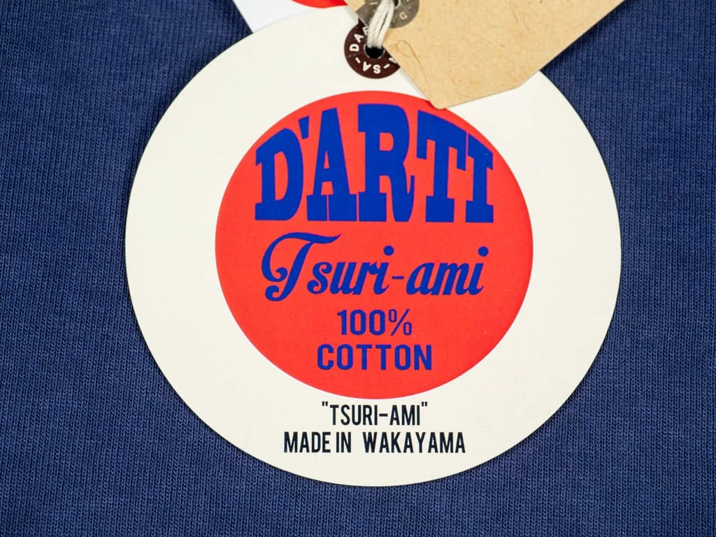 STUDIO D´ARTISAN Studio D'Artisan 9913 Loopwheel T-Shirt Navy 14 STUDIO D´ARTISAN Studio D'Artisan 9913 Loopwheel T-Shirt Navy