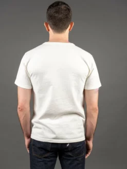 STUDIO D´ARTISAN Studio D'Artisan 9913 Loopwheel T-Shirt White 19 STUDIO D´ARTISAN Studio D'Artisan 9913 Loopwheel T-Shirt White