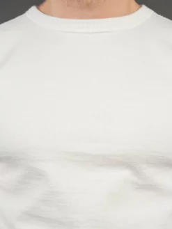 STUDIO D´ARTISAN Studio D'Artisan 9913 Loopwheel T-Shirt White 24 STUDIO D´ARTISAN Studio D'Artisan 9913 Loopwheel T-Shirt White