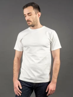 STUDIO D´ARTISAN Studio D'Artisan 9913 Loopwheel T-Shirt White