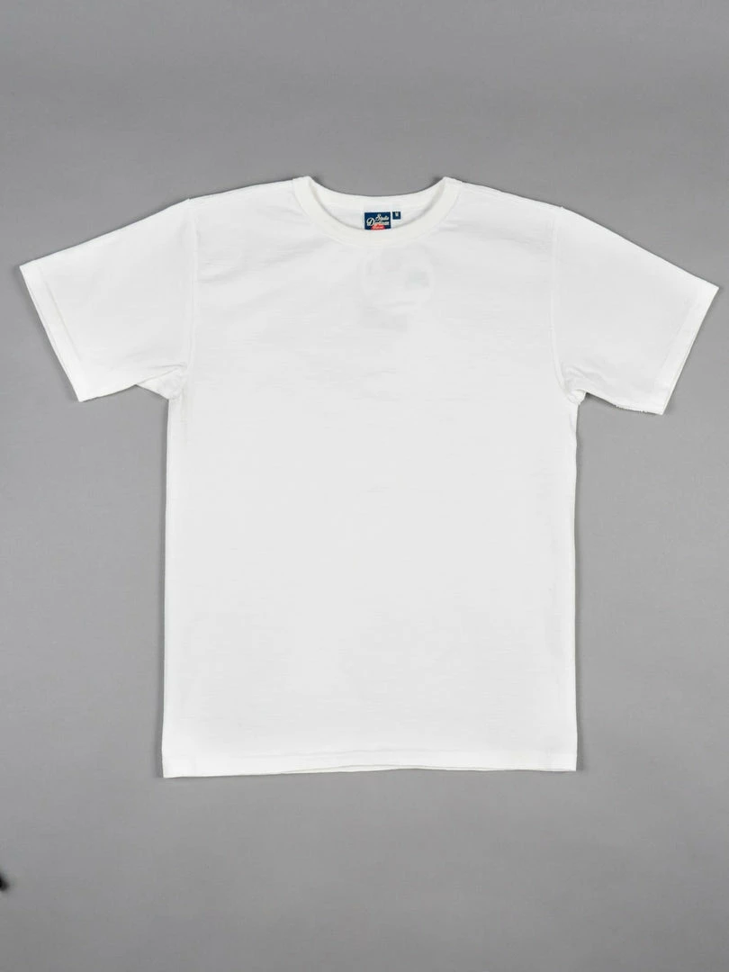 STUDIO D´ARTISAN Studio D'Artisan 9913 Loopwheel T-Shirt White 7 STUDIO D´ARTISAN Studio D'Artisan 9913 Loopwheel T-Shirt White