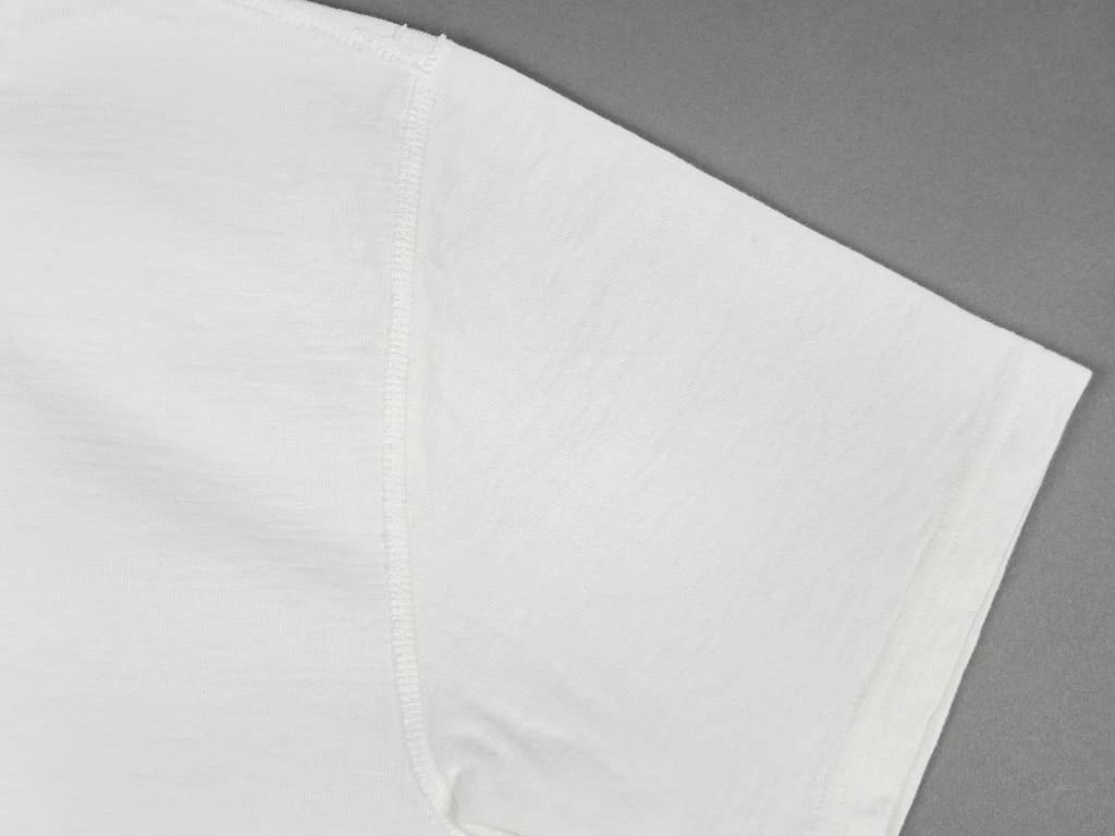 STUDIO D´ARTISAN Studio D'Artisan 9913 Loopwheel T-Shirt White 14 STUDIO D´ARTISAN Studio D'Artisan 9913 Loopwheel T-Shirt White