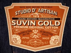 STUDIO D´ARTISAN Studio D'Artisan Suvin Gold D1755 Regular Straight-Narrow Jeans