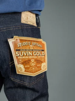 STUDIO D´ARTISAN Studio D'Artisan Suvin Gold D1837 Relaxed Tapered Jeans