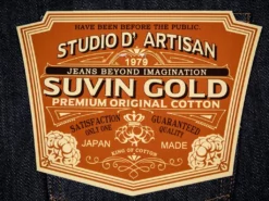 STUDIO D´ARTISAN Studio D'Artisan Suvin Gold D1837 Relaxed Tapered Jeans