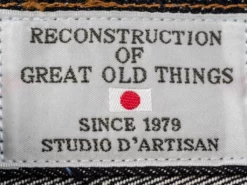 STUDIO D´ARTISAN Studio D'Artisan Suvin Gold D1837 Relaxed Tapered Jeans