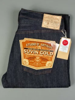 STUDIO D´ARTISAN Studio D'Artisan Suvin Gold D1837 Relaxed Tapered Jeans