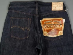 STUDIO D´ARTISAN Studio D'Artisan Suvin Gold D1755 Regular Straight-Narrow Jeans