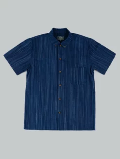 STUDIO D´ARTISAN Studio D'Artisan Indigo Shijira Kasuri Shirt NEW ARRIVALS 28 STUDIO D´ARTISAN Studio D'Artisan Indigo Shijira Kasuri Shirt NEW ARRIVALS