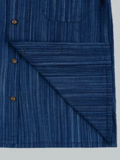 STUDIO D´ARTISAN Studio D'Artisan Indigo Shijira Kasuri Shirt NEW ARRIVALS 33 STUDIO D´ARTISAN Studio D'Artisan Indigo Shijira Kasuri Shirt NEW ARRIVALS