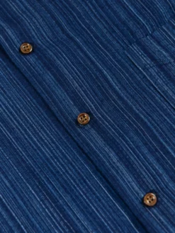 STUDIO D´ARTISAN Studio D'Artisan Indigo Shijira Kasuri Shirt NEW ARRIVALS 39 STUDIO D´ARTISAN Studio D'Artisan Indigo Shijira Kasuri Shirt NEW ARRIVALS