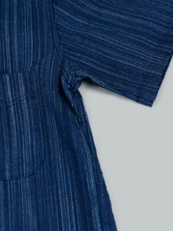 STUDIO D´ARTISAN Studio D'Artisan Indigo Shijira Kasuri Shirt NEW ARRIVALS 37 STUDIO D´ARTISAN Studio D'Artisan Indigo Shijira Kasuri Shirt NEW ARRIVALS