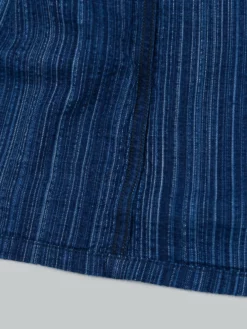 STUDIO D´ARTISAN Studio D'Artisan Indigo Shijira Kasuri Shirt NEW ARRIVALS 41 STUDIO D´ARTISAN Studio D'Artisan Indigo Shijira Kasuri Shirt NEW ARRIVALS