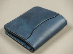 STUDIO D´ARTISAN Studio D'artisan Indigo Leather Mini Wallet