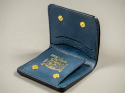 STUDIO D´ARTISAN Studio D'artisan Indigo Leather Mini Wallet
