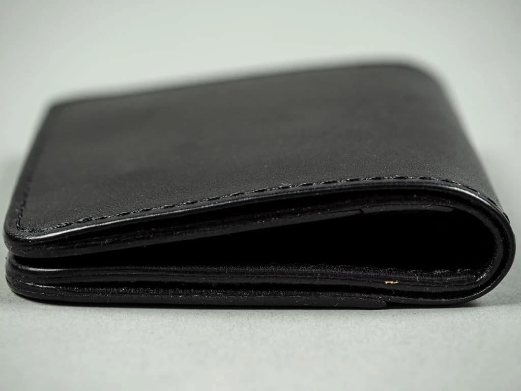 STUDIO D´ARTISAN Studio D'Artisan Black Leather Mini Wallet 6 STUDIO D´ARTISAN Studio D'Artisan Black Leather Mini Wallet