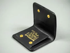 STUDIO D´ARTISAN Studio D'Artisan Black Leather Mini Wallet 17 STUDIO D´ARTISAN Studio D'Artisan Black Leather Mini Wallet