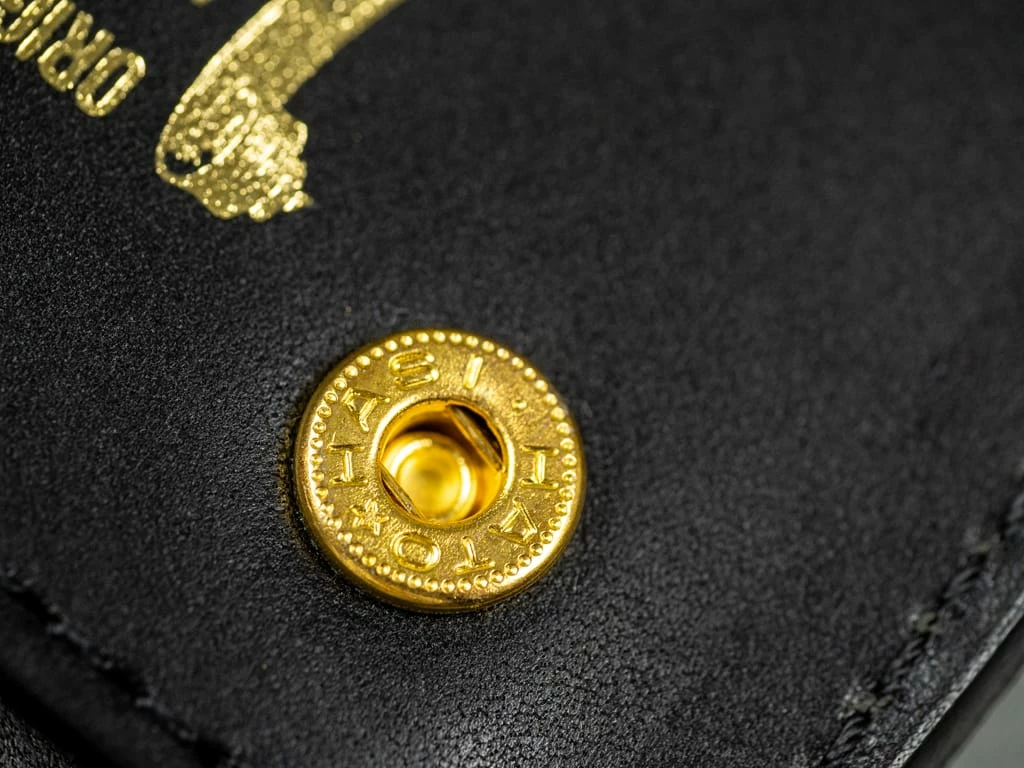 STUDIO D´ARTISAN Studio D'Artisan Black Leather Mini Wallet 10 STUDIO D´ARTISAN Studio D'Artisan Black Leather Mini Wallet