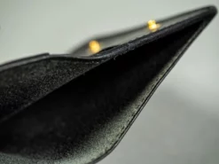 STUDIO D´ARTISAN Studio D'Artisan Black Leather Mini Wallet 28 STUDIO D´ARTISAN Studio D'Artisan Black Leather Mini Wallet