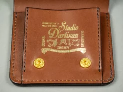 STUDIO D´ARTISAN Studio D'Artisan Brown Leather Mini Wallet